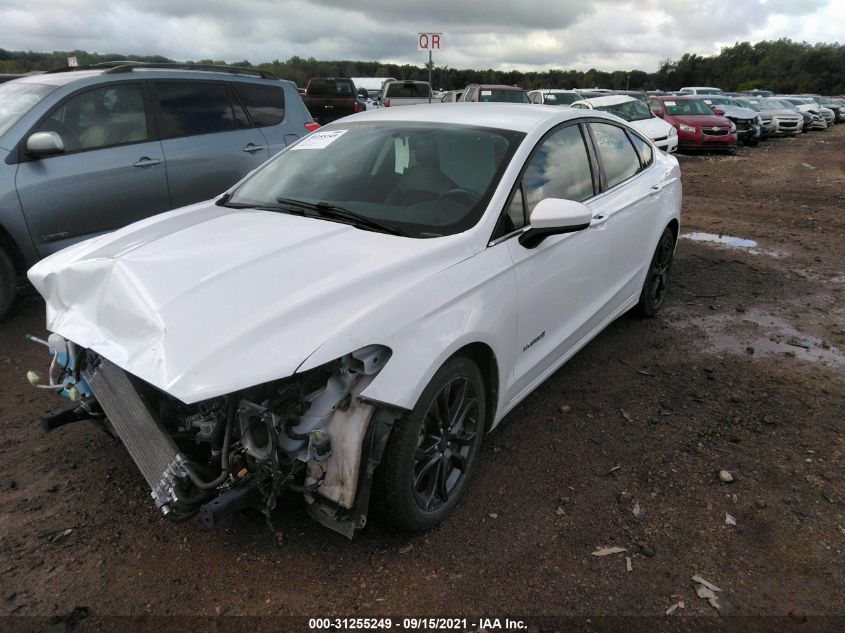 2018 FORD FUSION HYBRID SE 3FA6P0LU6JR103242
