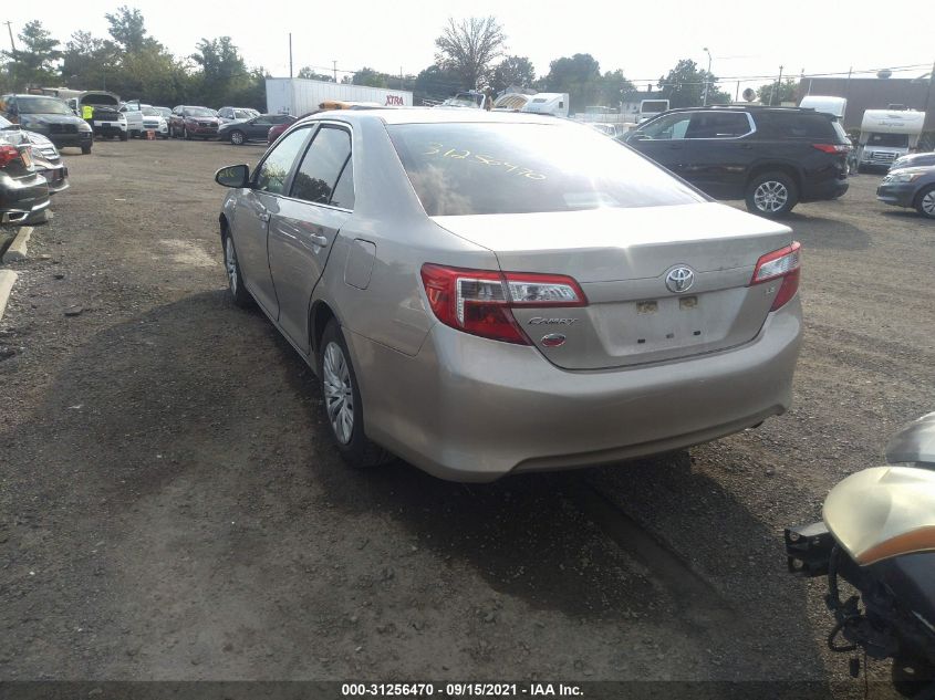 2013 TOYOTA CAMRY LE 4T4BF1FK3DR321763