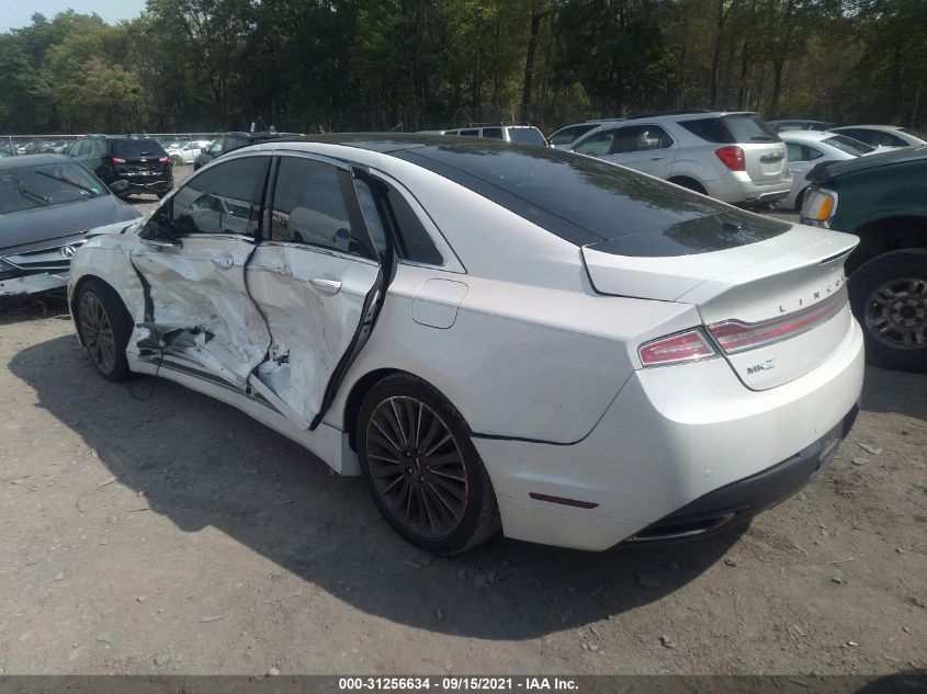 2015 LINCOLN MKZ HYBRID 3LN6L2LU8FR627500