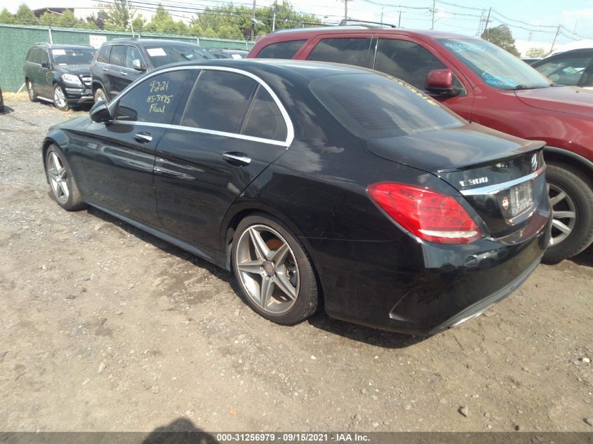 2016 MERCEDES-BENZ C-CLASS C 300 55SWF4KB0GU115920