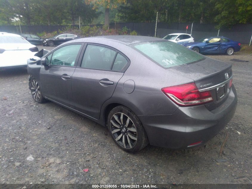 2015 HONDA CIVIC SEDAN EX-L 19XFB2F98FE288565