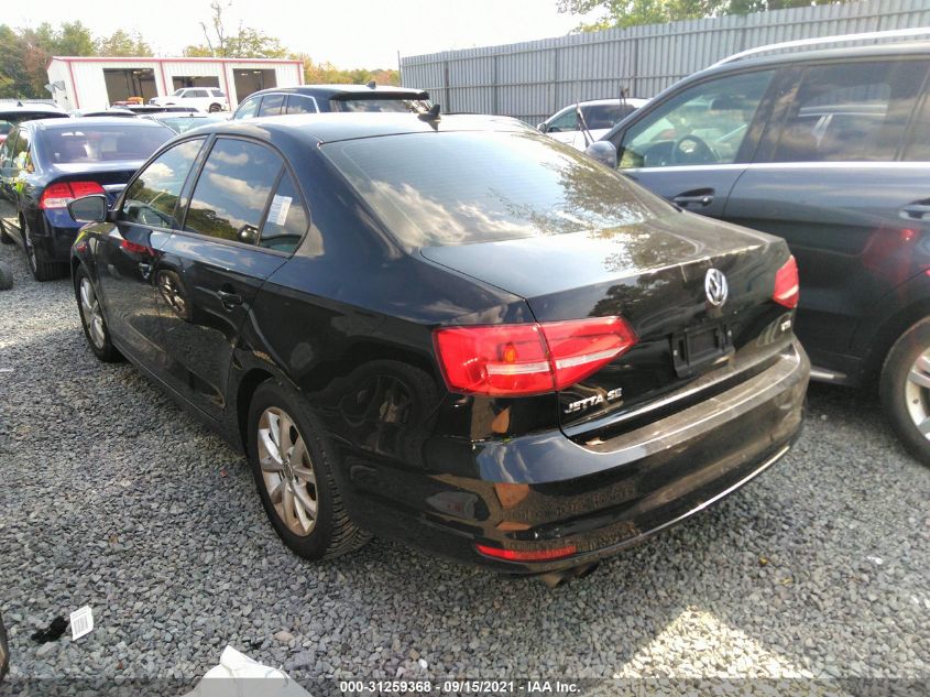 2015 VOLKSWAGEN JETTA SEDAN 1.8T SE 3VWD17AJ9FM269955
