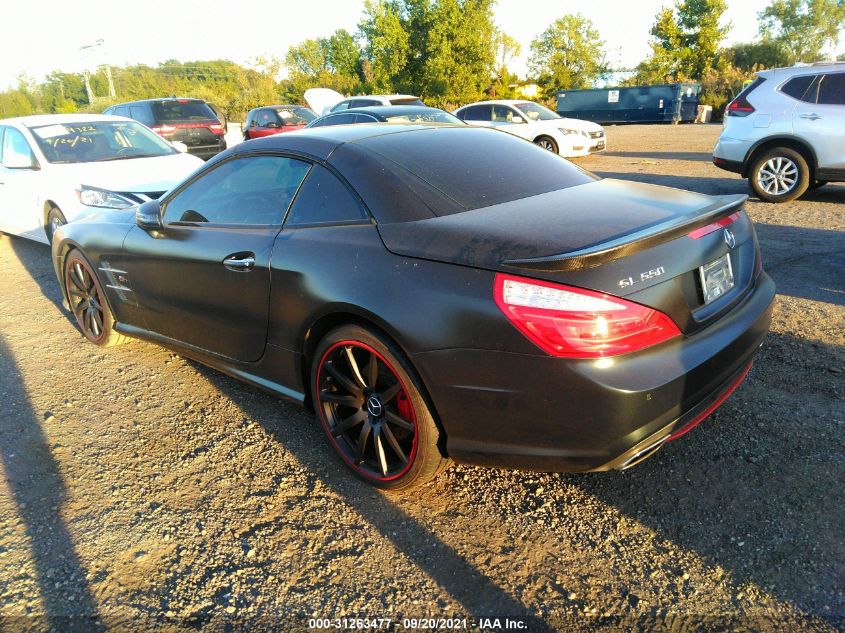 2016 MERCEDES-BENZ SL SL 550 WDDJK7DA3GF038930