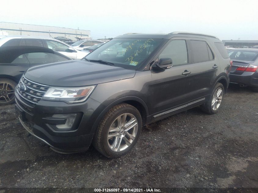 2016 FORD EXPLORER XLT 1FM5K8D84GGD19008