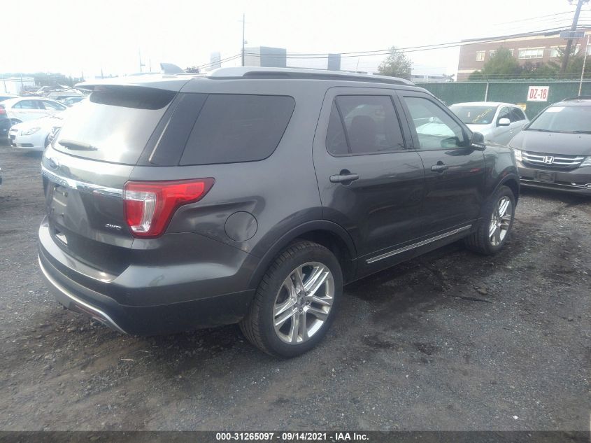 2016 FORD EXPLORER XLT 1FM5K8D84GGD19008