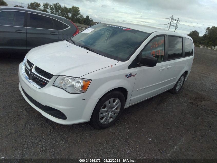 2014 DODGE GRAND CARAVAN SE 2C4RDGBGXER400868
