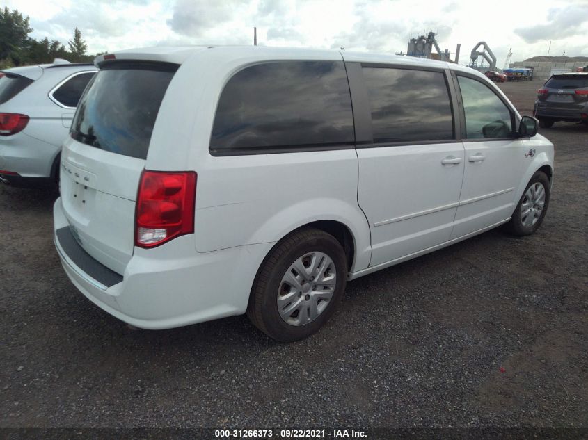 2014 DODGE GRAND CARAVAN SE 2C4RDGBGXER400868