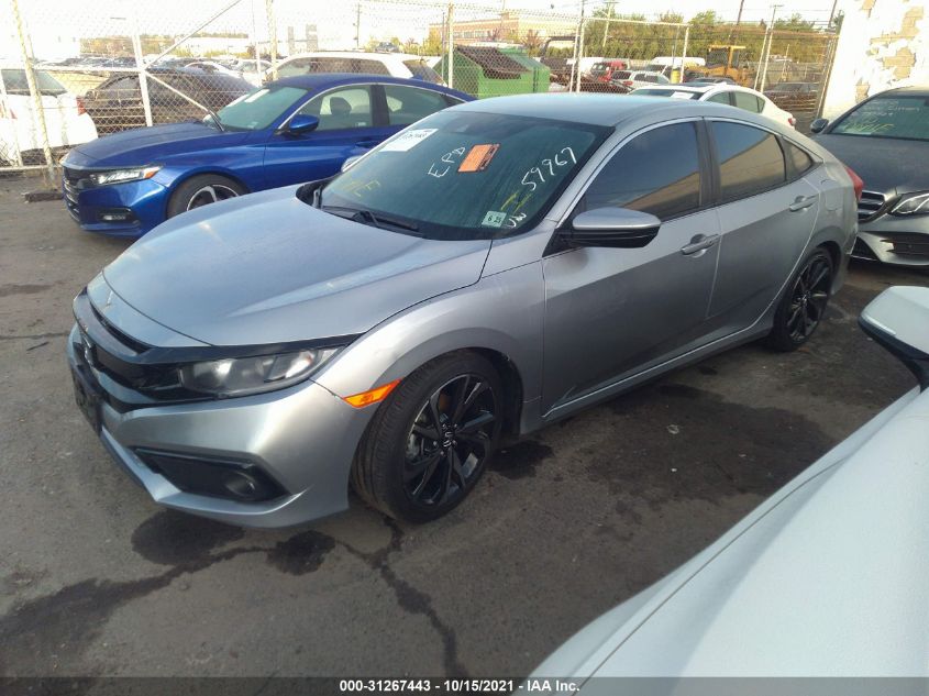 2020 HONDA CIVIC SEDAN SPORT 2HGFC2F86LH559967