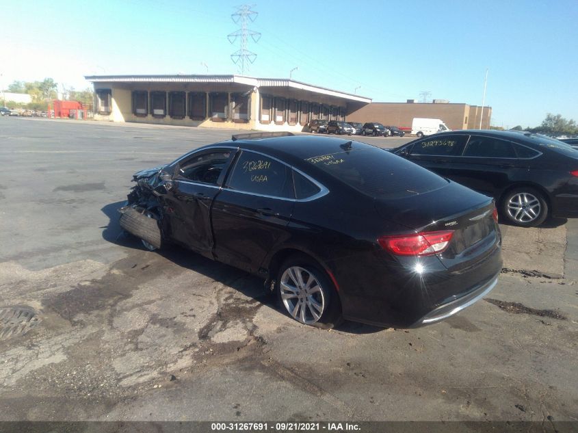 2016 CHRYSLER 200 LIMITED 1C3CCCAB8GN174406