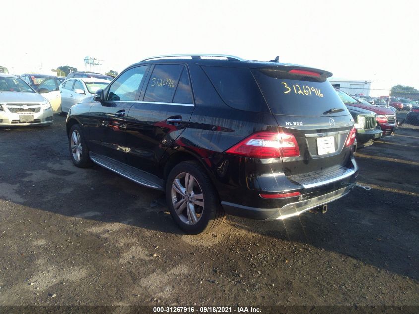 2013 MERCEDES-BENZ M-CLASS ML 350 4JGDA5HB6DA163507