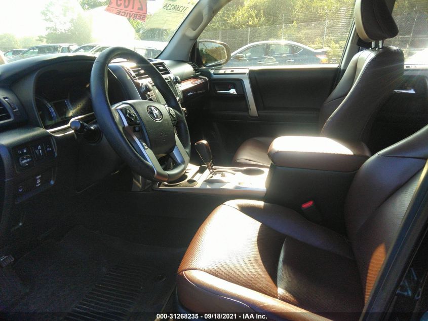 2019 TOYOTA 4RUNNER SR5 JTEBU5JR9K5720163