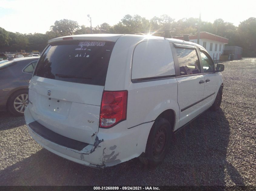 2013 RAM CARGO VAN TRADESMAN 2C4JRGAG9DR596509