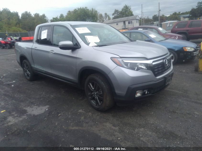 2019 HONDA RIDGELINE SPORT 5FPYK3F1XKB039995