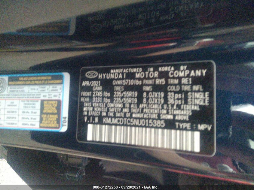 2022 GENESIS GV70 3.5T SPORT KMUMCDTC5NU015385