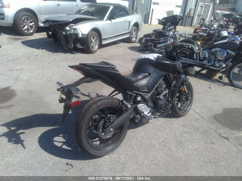 2021 YAMAHA MT-03 MH3RH20Y6MK004552