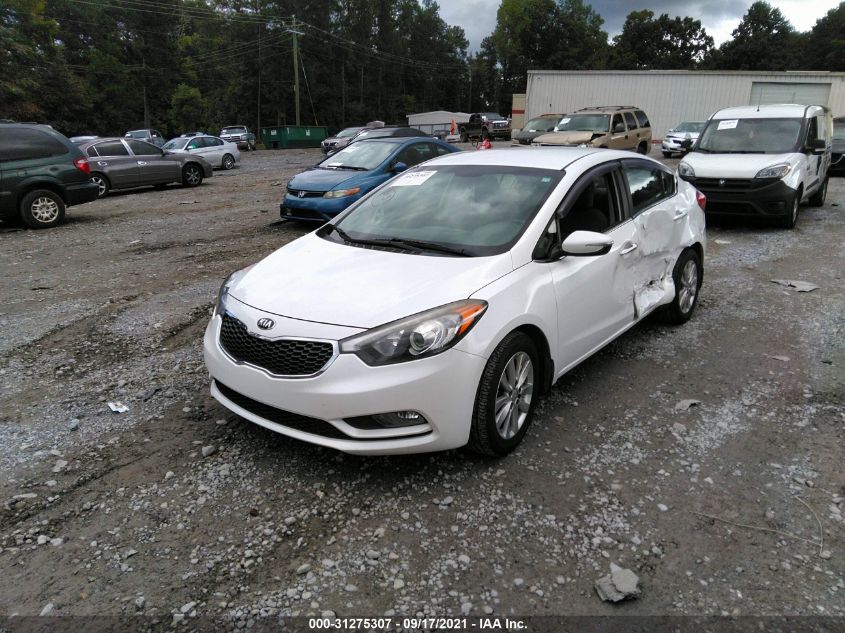 2014 KIA FORTE EX KNAFX4A89E5236798