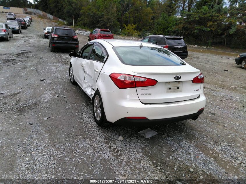 2014 KIA FORTE EX KNAFX4A89E5236798