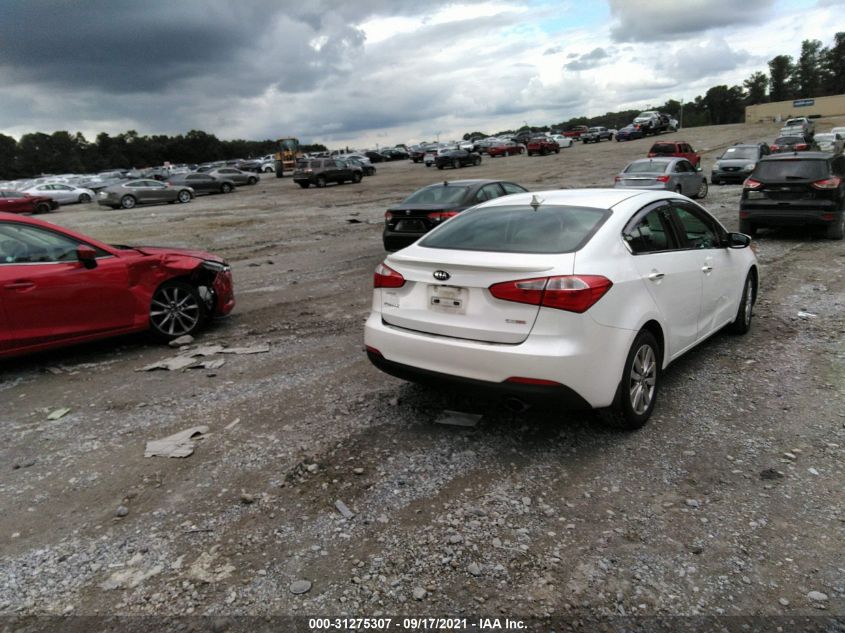 2014 KIA FORTE EX KNAFX4A89E5236798