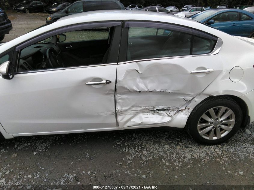 2014 KIA FORTE EX KNAFX4A89E5236798