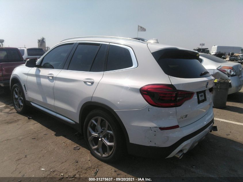 5UXTY3C01LLU72177 2020 BMW X3, photo no. 3