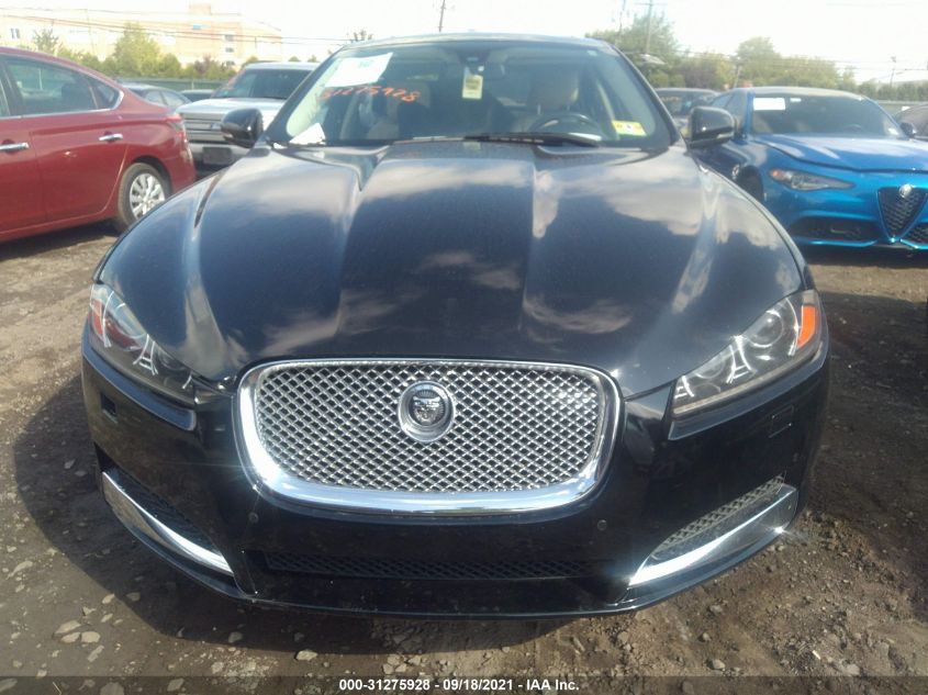 2013 JAGUAR XF V6 AWD SAJWJ0EF8D8S86838