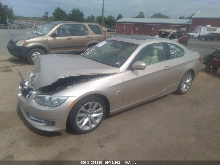 2012 BMW 3 SERIES VIN: WBAKF3C59CE445857