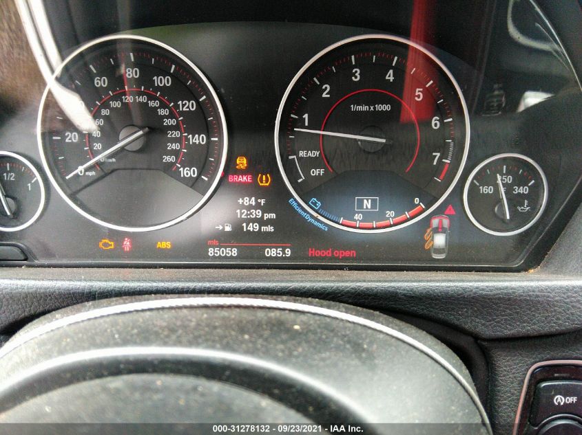 2013 BMW 3 SERIES 335I XDRIVE WBA3B9C58DF140171