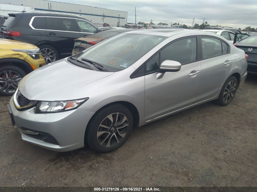 2014 HONDA CIVIC SEDAN EX 19XFB2F86EE254534