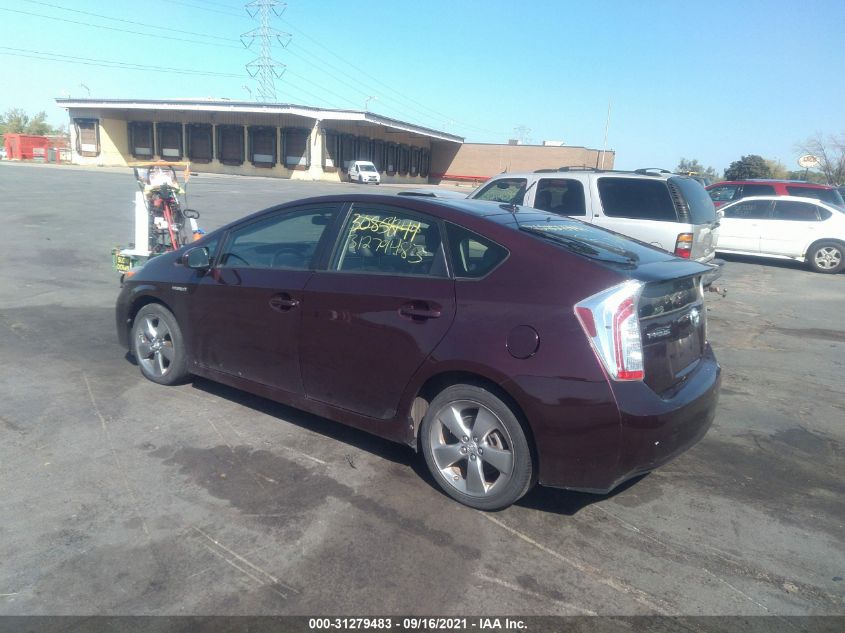 2013 TOYOTA PRIUS ONE/TWO/THREE/FOUR/FIVE JTDKN3DU2D5581213