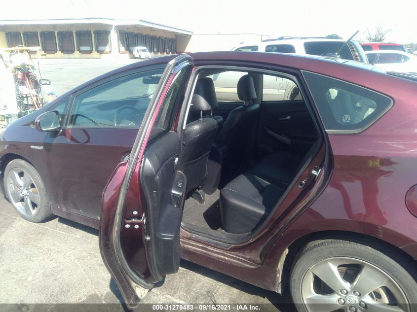 2013 TOYOTA PRIUS ONE/TWO/THREE/FOUR/FIVE JTDKN3DU2D5581213