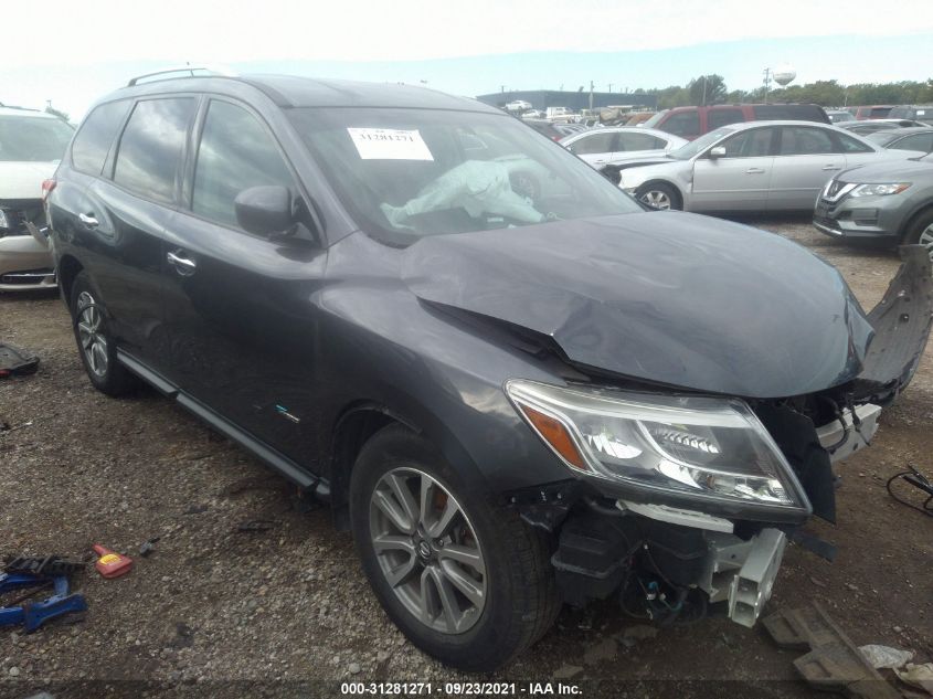 2014 NISSAN PATHFINDER HYBRID SV 5N1CR2MM7EC634807