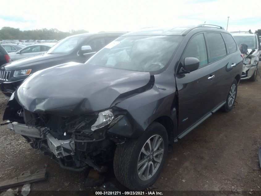 2014 NISSAN PATHFINDER HYBRID SV - 5N1CR2MM7EC634807