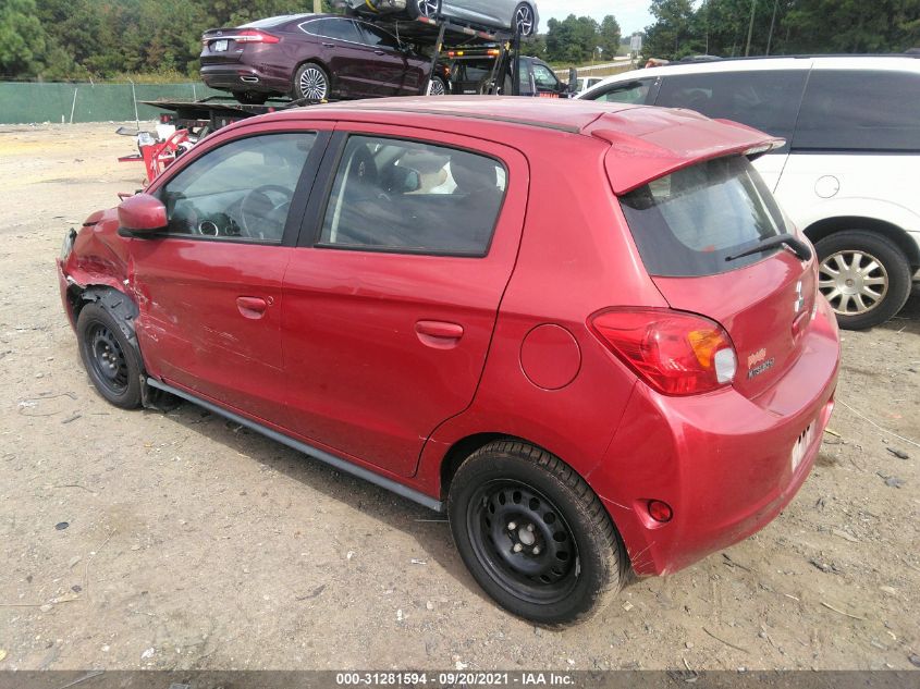 2014 MITSUBISHI MIRAGE ES ML32A4HJ9EH022021