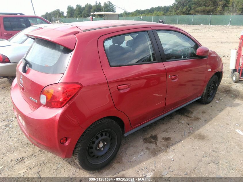 2014 MITSUBISHI MIRAGE ES ML32A4HJ9EH022021