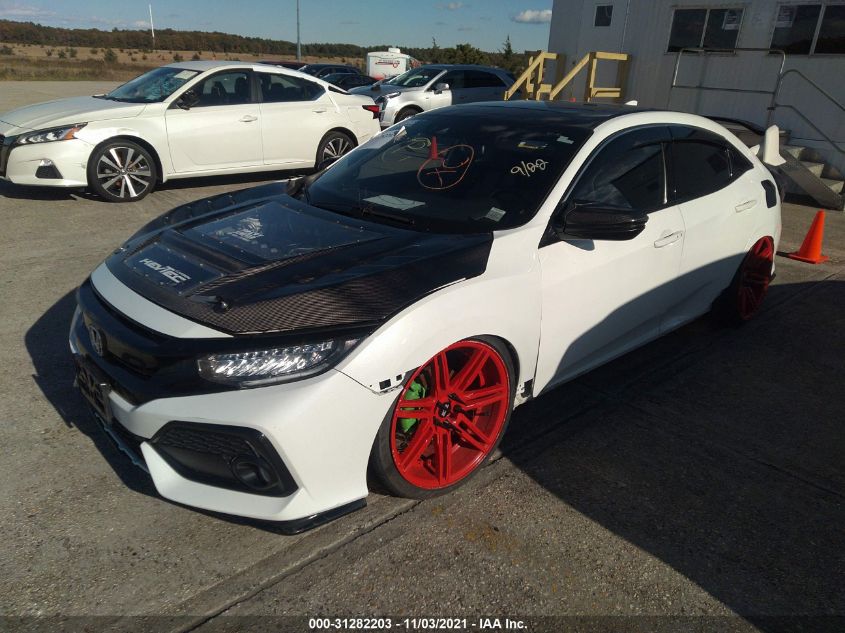 2017 HONDA CIVIC HATCHBACK SPORT TOURING SHHFK7H93HU412344