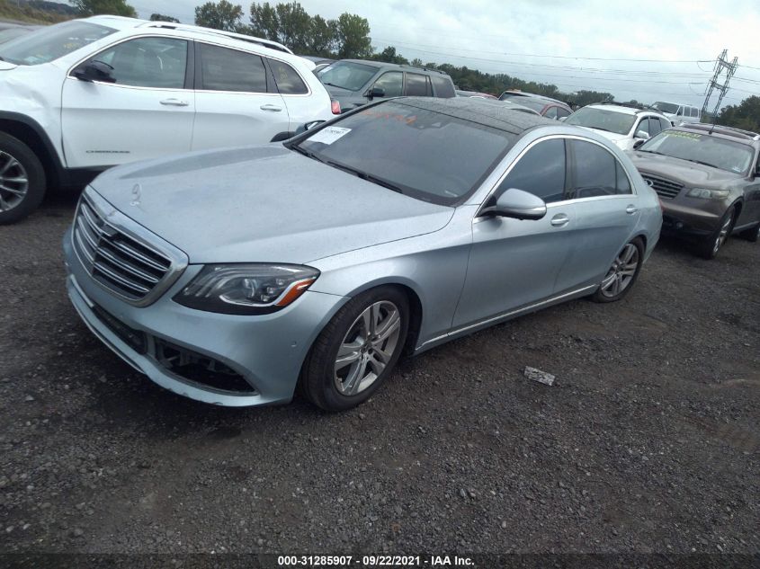 2018 MERCEDES-BENZ S-CLASS S 560 WDDUG8GB1JA374878