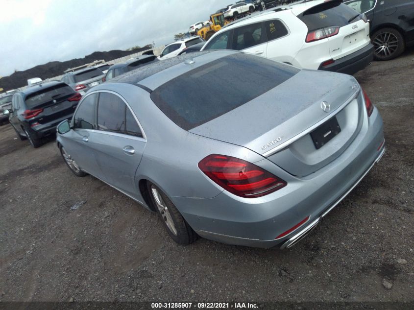 2018 MERCEDES-BENZ S-CLASS S 560 WDDUG8GB1JA374878