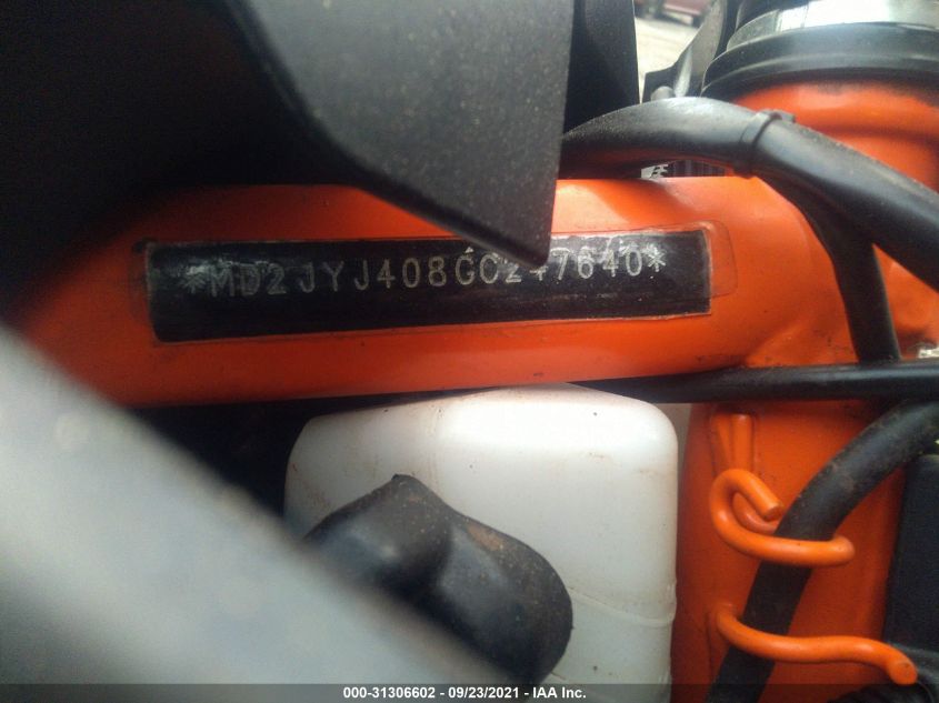 2016 KTM 390 DUKE MD2JYJ408GC247640