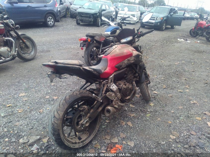 2015 YAMAHA FZ07 JYARM06E4FA004274