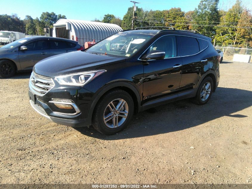 2018 HYUNDAI SANTA FE SPORT 2.4L 5NMZU3LB2JH062463