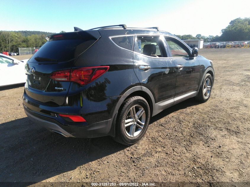 2018 HYUNDAI SANTA FE SPORT 2.4L 5NMZU3LB2JH062463