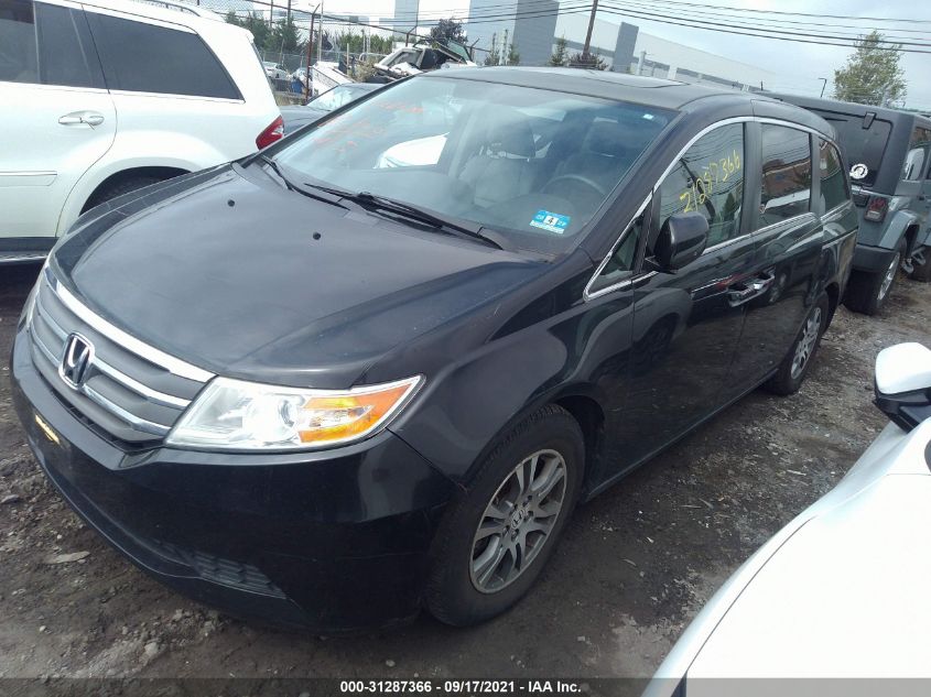 2013 HONDA ODYSSEY EX-L 5FNRL5H61DB038073