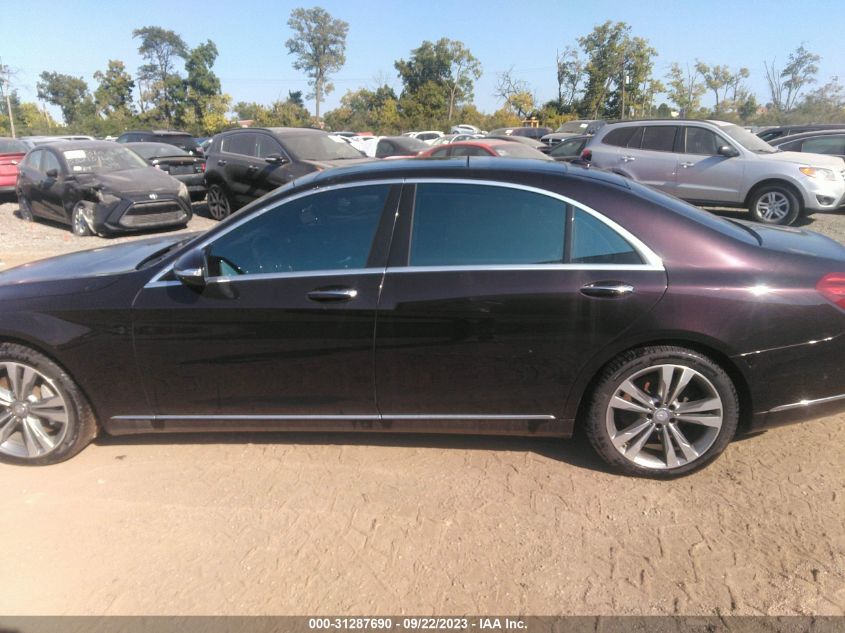 2014 MERCEDES-BENZ S-CLASS S 550 WDDUG8CB5EA066544