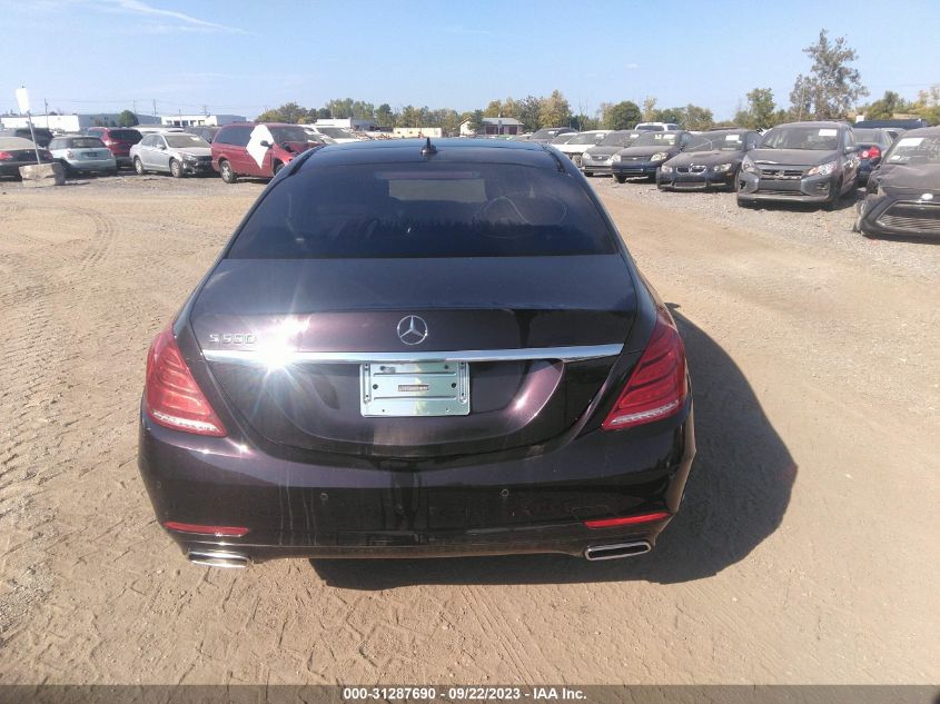2014 MERCEDES-BENZ S-CLASS S 550 WDDUG8CB5EA066544