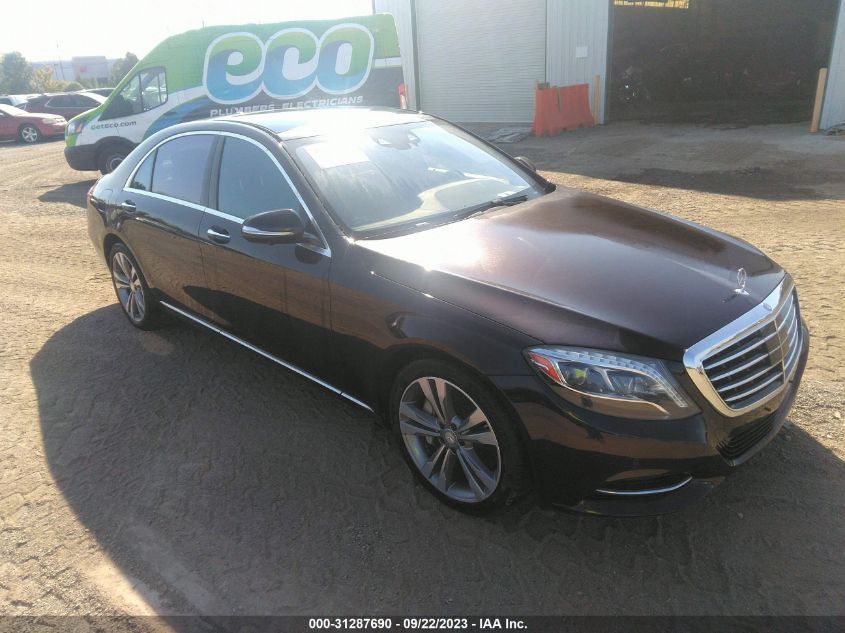 2014 MERCEDES-BENZ S-CLASS S 550 WDDUG8CB5EA066544