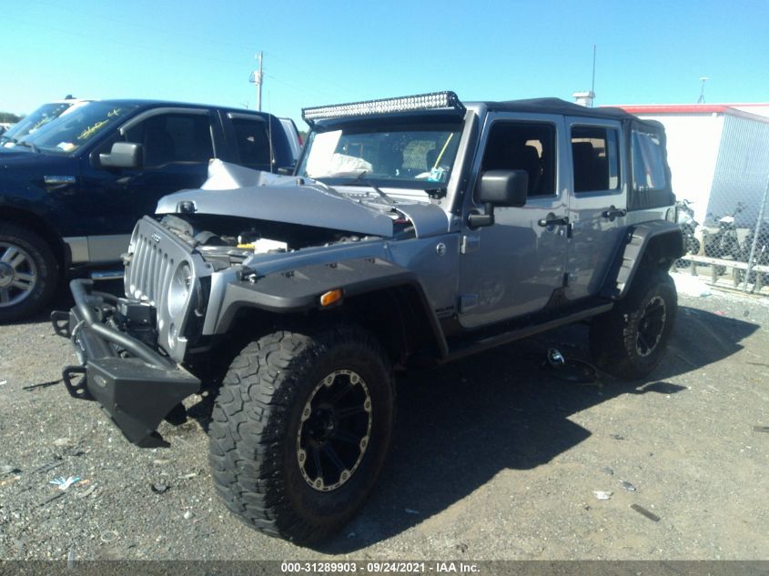 2014 JEEP WRANGLER UNLIMITED SPORT 1C4BJWDG5EL157688