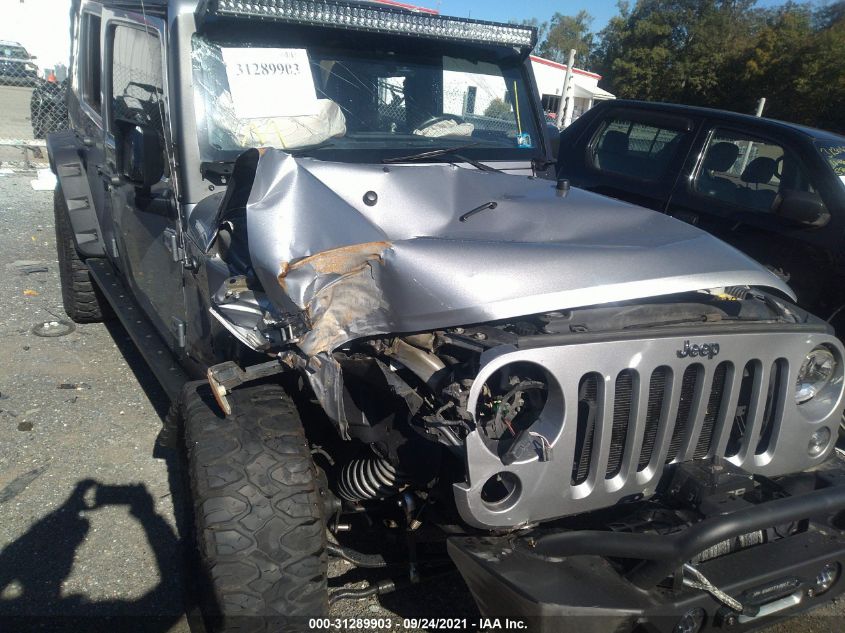 2014 JEEP WRANGLER UNLIMITED SPORT 1C4BJWDG5EL157688