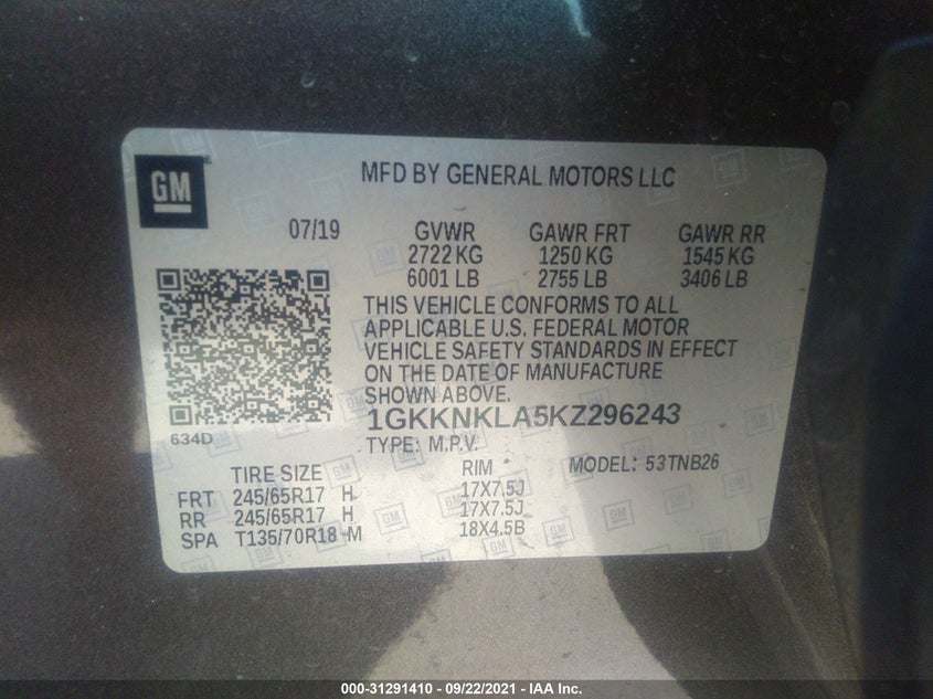 Gmc Acadia 2019