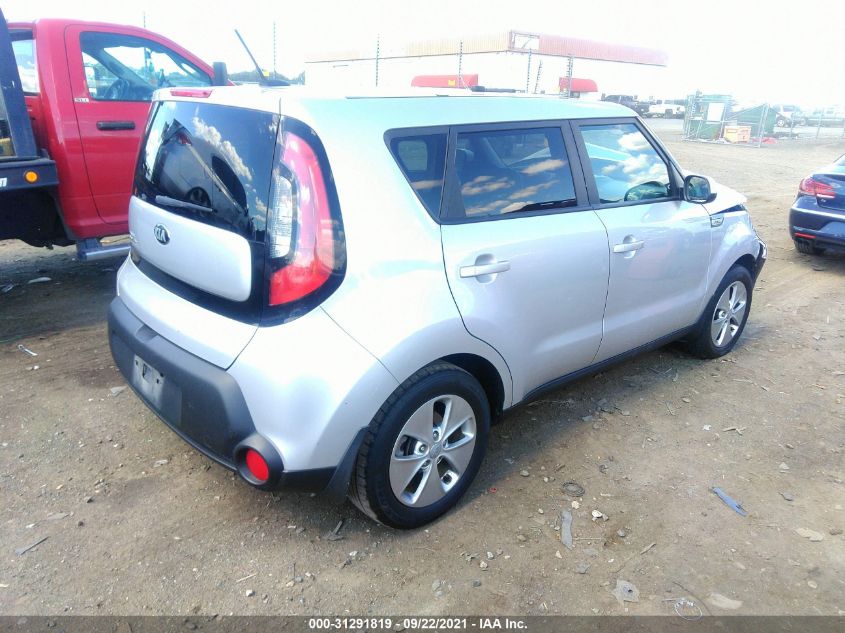 2016 KIA SOUL BASE KNDJN2A26G7865333