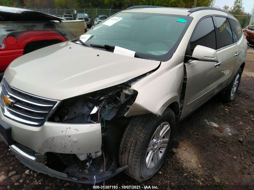 2014 CHEVROLET TRAVERSE LT 1GNKVHKD9EJ334187